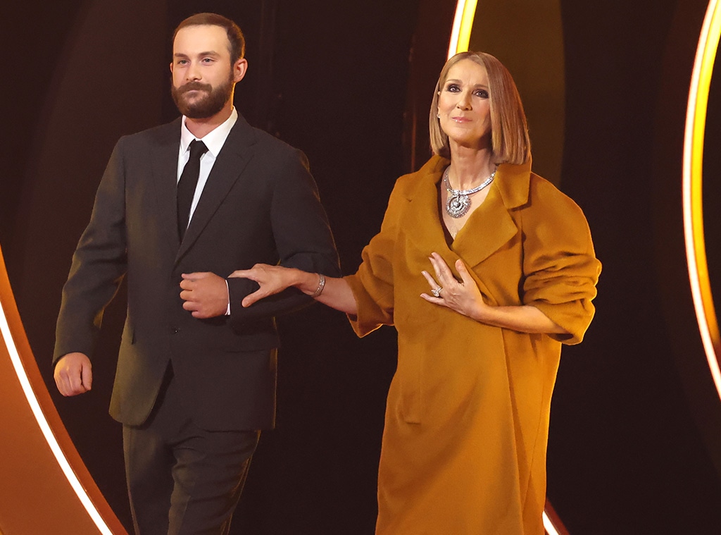 Céline Dion's Rare Appearance With Son RenéCharles At The 2025 Grammys